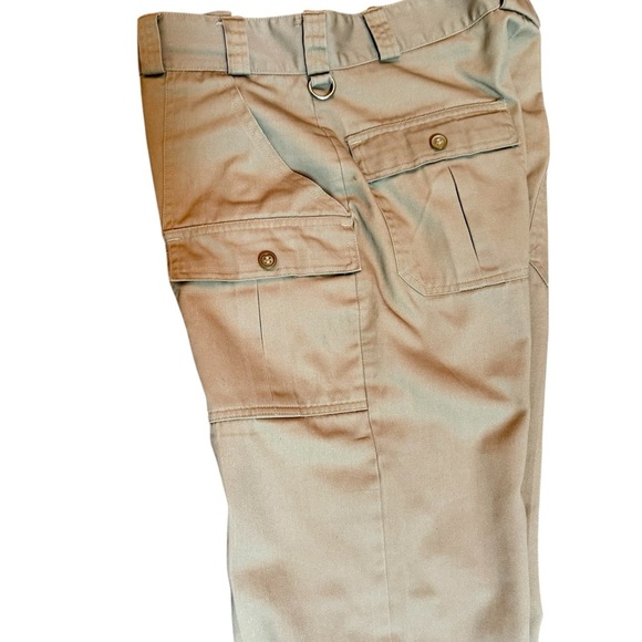 Made in Canada Tilley Endurables Tan Cargo Pants. Perfect condition 90s 80s. - Picture 8 of 8